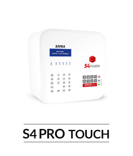 دزدگیر سیمکارتی S4pro touch سفید